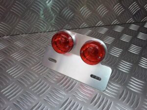 Twin Round Stop & Tail Light