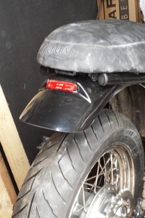 Rear Fender & Light