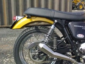 Smooth Rear Thruxton & Bonneville
