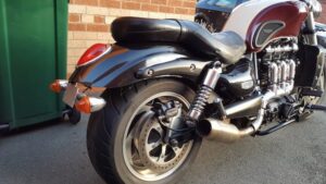 Rocket 3 Shorter Std Rear Fender