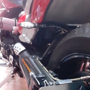 Rocket 3 R & GT Side Mount Bracket